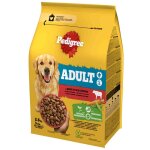 3x 2, 6kg pedigree medium adult avec b?uf nourriture sche pour chiens