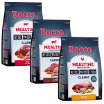3x1kg rocco mealtime - croquettes pour chien