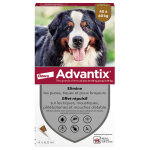 4 pipettes advantix® très grand chien 40 - 60 kg - pipettes antiparasitaires pour chien 4 pipettes advantix® très grand chien 40 - 60 kg - pipettes antiparasitaires pour chien