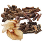 4 varits de friandises rocco  base de b?uf - friandises pour chien