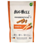 4 x 60 g btonnets  grignoter bugbell  la carotte, friandises pour chiens