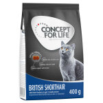 400g british shorthair adult concept for life - croquettes pour chat