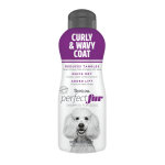 473ml de shampooing tropiclean perfectfur pour chiens  pelage boucl