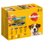 48 x 100 g pedigree sachets fracheur multipack slection mixte en gele (4 varits) nourriture humide ...