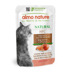 48x55g almo nature hfc natural saumon, potiron - pte pour chat
