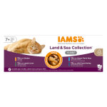 48x85gadvanced nutrition senior 7 + collection terre & mer en gelée iams nourriture humide pour chat 48x85gadvanced nutrition senior 7 + collection terre & mer en gelée iams nourriture humide pour chat