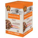 4x150g nature's variety original pat no grain mini b?uf, poulet, dinde - pte pour chien