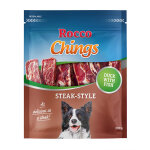 4x200g rocco chings steak style canard - friandises pour chien 4x200g rocco chings steak style canard - friandises pour chien