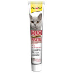 50g gimcat anti - hairball duo pte malt & poulet - friandises pour chat