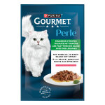 52x85g les aiguillettes de truite, �pinards perle gourmet nourriture humide pour chat