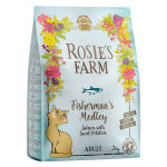 5x2kg adult saumon, patates douces rosie's farm - croquettes pour chat