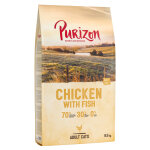 6, 5kg purizon adult poulet, poisson sans crales - croquettes pour chat