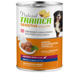 6 x 400 g de nourriture humide natural trainer sensitive sans gluten pour adultes porc & céréales complètes ... 6 x 400 g de nourriture humide natural trainer sensitive sans gluten pour adultes porc & céréales complètes ...
