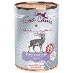12x 400?g terra canis alimentum veterinarium pauvre en prot�ines gibier nourriture pour chien humide