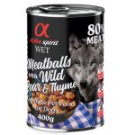 6 x 400g alpha spirit boulettes de viande�sanglier et thym