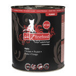 6x800 g catz finefood purrrr no. 103 poulet nourriture humide pour chat
