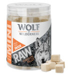 60g friandises wolf of wilderness mini raw filet de poulet - pour chien 60g friandises wolf of wilderness mini raw filet de poulet - pour chien