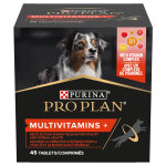 67g (45 comprims) pro plan adult & senior multivitamins + supplement comprims pour chien