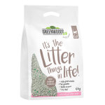 6kg en argile naturelle et zolite greenwoods - litire pour chat