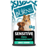 6kg poisson et mas complet nourriture sche pour chiens adultes sensibles et seniors brls
