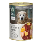 6x 400g pure nature senior b?uf pur nourriture pour chien humide