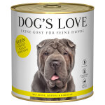 6x 800g dog's love adulte poulet nourriture pour chien humide 6x 800g dog's love adulte poulet nourriture pour chien humide