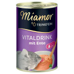 6x135ml boisson miamor trinkfein canard - friandises pour chat 6x135ml boisson miamor trinkfein canard - friandises pour chat