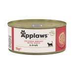 6x156g poulet, canard applaws - nourriture pour chat