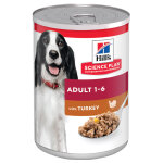 370g hill's science plan adult, dinde - pâtée pour chien 370g hill's science plan adult, dinde - pâtée pour chien