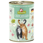 24x400g granatapet delicatessen gibier, thon - pâtée pour chat 24x400g granatapet delicatessen gibier, thon - pâtée pour chat
