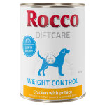 6x400g rocco diet care weight control poulet, pommes de terre - pâtée pour chien 6x400g rocco diet care weight control poulet, pommes de terre - pâtée pour chien