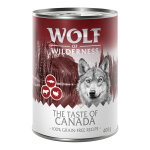 6x400g the taste of the taste of canada wolf of wilderness - pâtée pour chien 6x400g the taste of the taste of canada wolf of wilderness - pâtée pour chien