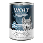 24x400g the taste of scandinavia wolf of wilderness - nourriture pour chien