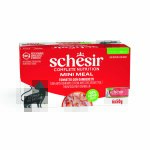6x50g thon avec crevettes schesir complete nutrition en gel�e p�t�e pour chat