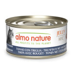 Lot �conomique�: 24x70g almo nature hfc jelly thon avec rouget nourriture pour chats humide