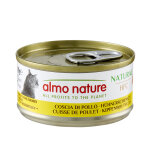 Almo nature 6 x 70 g pour chat - hfc cuisse de poulet