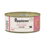 M�gapack applaws 48 x 70 g pour chat - filet de thon, crevettes