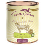 6x800g terra canis veau, millet, concombre - pâtée pour chien 6x800g terra canis veau, millet, concombre - pâtée pour chien