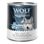 24x800g the taste of scandinavia wolf of wilderness - nourriture pour chien