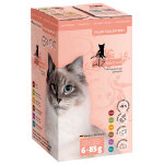 6x85g fillets lot mixte catz finefood - nourriture pour chat