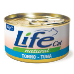 12x85g life cat natural adulte thon nourriture pour chat humide