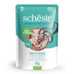 6x85g thon avec dorade schesir complete nutrition en gel�e p�t�e pour chat