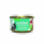 6x85g thon avec dorade schesir complete nutrition nourriture humide en gel�e pour chat