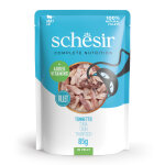 Lot �conomique�: 24x85g thon schesir complete nutrition filet en gel�e p�t�e pour chat