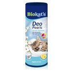 700 g biokat�s deo pearls fleur de coton d�sodorisant de liti�re pour chat