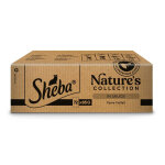 72x85g sheba nature's collection fine vari�t� en sauce nourriture pour chats humide