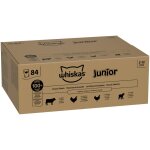 84x85g s�lection classique en sauce whiskas junior sachets nourriture humide pour chat
