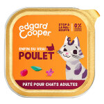 85g edgard & cooper adult pt sans crales poulet - pte pour chat