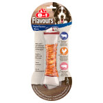 8in1 triple flavour os � m�cher l pour chien - 3 x 85 g