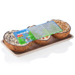 9x200g lillebro coquilles de noix de coco garnies d'aliments pour oiseaux 9x200g lillebro coquilles de noix de coco garnies d'aliments pour oiseaux